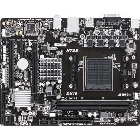 Placa de baza Gigabyte 78LMT-S2 R2 AMD AM3+ mATX