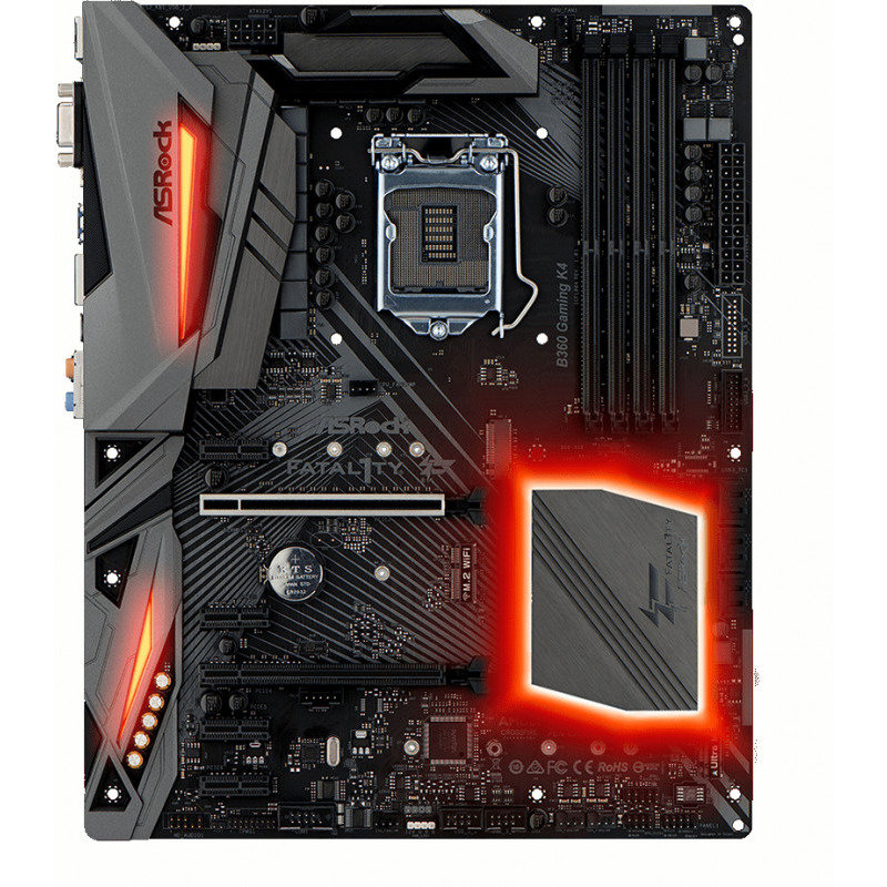 Placa de baza B360 GAMING K4 Intel LGA1151 ATX