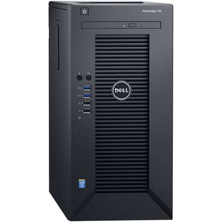 Server Dell PowerEdge T30 Tower Intel Xeon E3-1225 v5 8GB UDIMM DDR4 1TB HDD 3Yr NBD