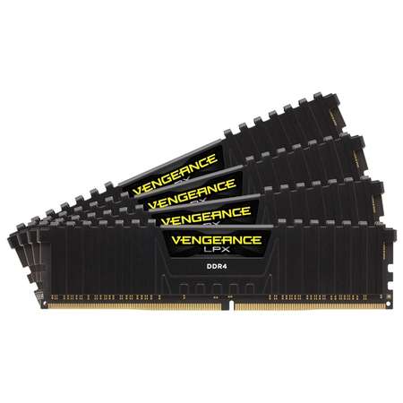 Memorie Corsair Vengeance LPX Black 16GB DDR4 3733MHz CL17 Quad Channel Kit