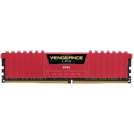 Memorie Corsair Vengeance LPX Red 16GB DDR4 4333MHz CL19 Dual Channel Kit