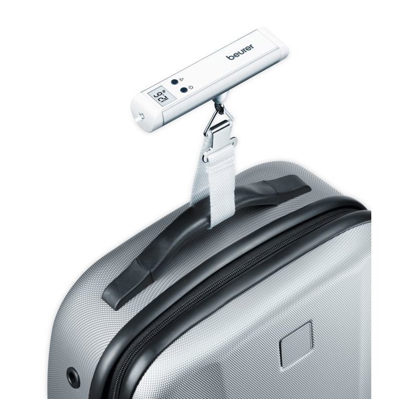Cantar digital pentru bagaje Beurer LS10 Oprire automata Capacitate max. 50 kg Alb — imaginea 2