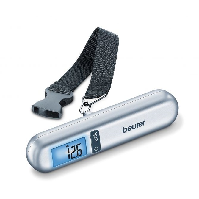 Cantar digital pentru bagaje LS06 Oprire automata Capacitate max. 40 kg Alb