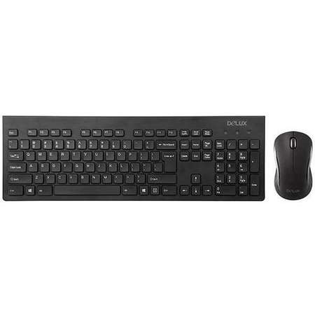 Kit tastatura si mouse Delux KA180+M391GX USB Black