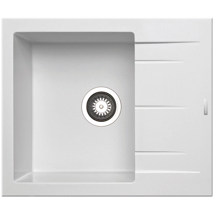 Chiuveta de bucatarie Granit ALAZIA Snow 590mm x 500mm