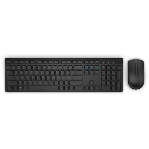 Kit wireless Tastatura + Mouse KM636 Negru