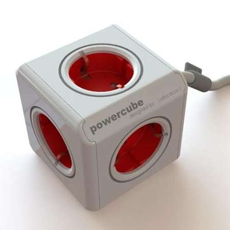 Power Cube Prelungitor in forma de cub 4 cai + 2 USB,Allocaco 1.5 m "P-CUBE-EXTUSB2/1.5-ALC"