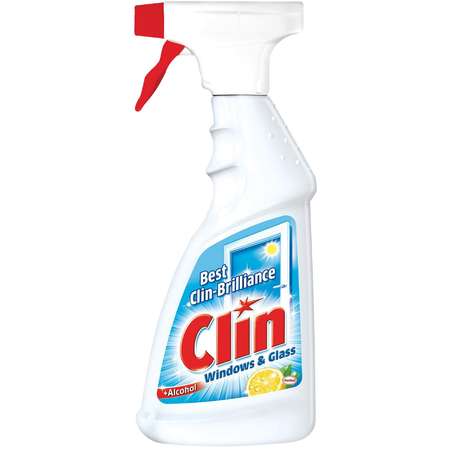 Solutie pentru curatat geamuri cu pulverizator CLIN Citrus 500ml