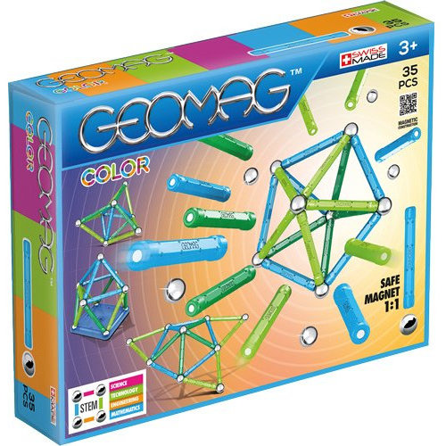 Set constructie magnetic Color 35