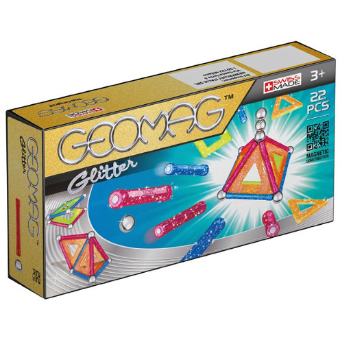 Set constructie magnetic Glitter 22