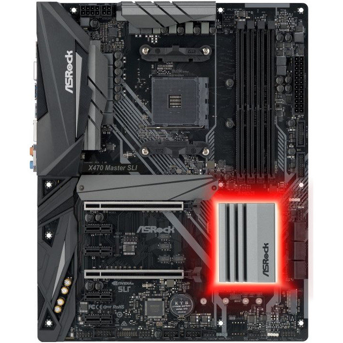 Placa de baza X470 Master SLI AMD AM4 ATX