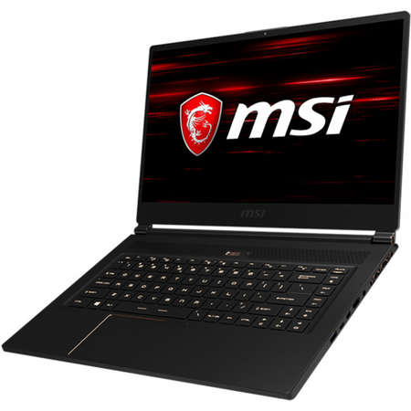 Laptop MSI GS65 Stealth Thin 8RE 15.6 inch FHD Intel Core i7-8750H 16GB DDR4 256GB SSD nVidia GeForce GTX 1060 6GB Black