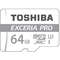 Card Toshiba Exceria Pro M401 microSDXC 64GB 95MB UHS-I U3 cu adaptor SD