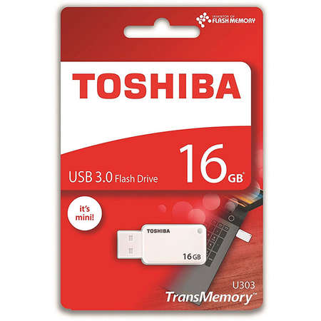 Memorie USB Toshiba U303 16GB USB 3.0 White