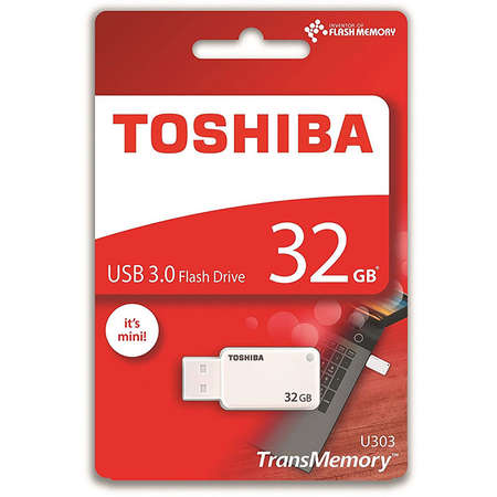 Memorie USB Toshiba U303 32GB USB 3.0 White