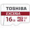 Card Toshiba Exceria M302 microSDHC 16GB UHS-I U1