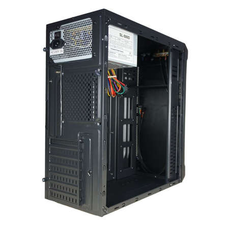 Carcasa Inter-Tech L-02-500 MiddleTower 500W ATX Negru