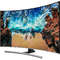 Televizor Samsung LED Smart TV Curbat UE55 NU8502 139cm UHD 4K Black