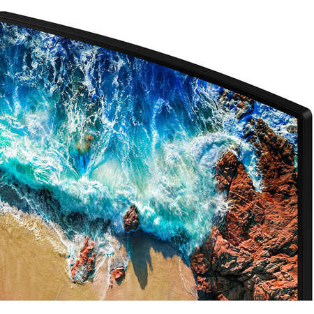 wide drifting Obligatory Televizor Samsung LED Smart TV Curbat UE55 NU8502 139cm UHD 4K Black  ITGalaxy.ro