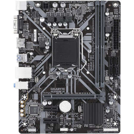 Placa de baza Gigabyte H310M H Intel LGA1151 mATX