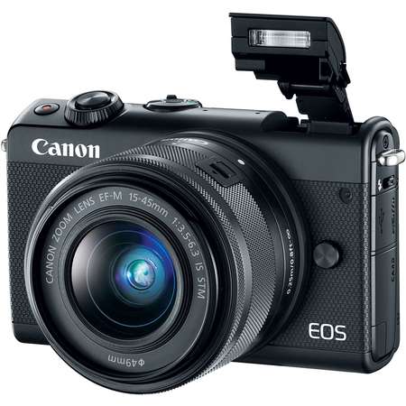 Aparat foto Canon EOS M100 Black 15-45