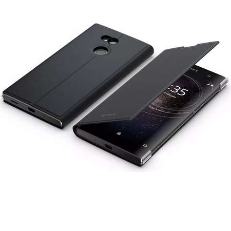 steak health to punish Husa Flip Cover SCSH20 Black Style Stand pentru Sony Xperia XA2 Ultra  ITGalaxy.ro