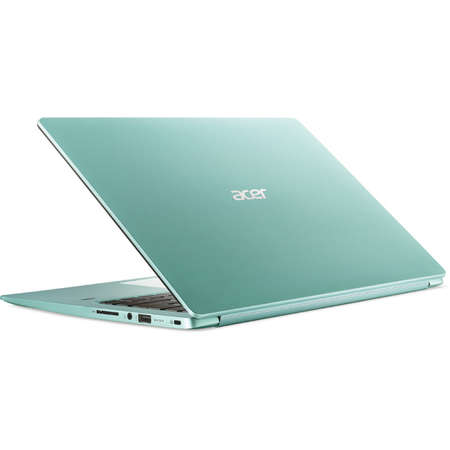 Laptop Acer Swift 1 SF114-32-P4DU 14 inch FHD Intel Pentium N5000 4GB DDR4 128GB SSD Linux Aqua Green