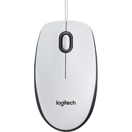 Mouse Logitech M100 USB Alb