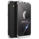 360 Negru / Argintiu pentru Samsung Galaxy A8 Plus