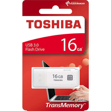 Memorie USB Toshiba U301 16GB USB 3.0 White