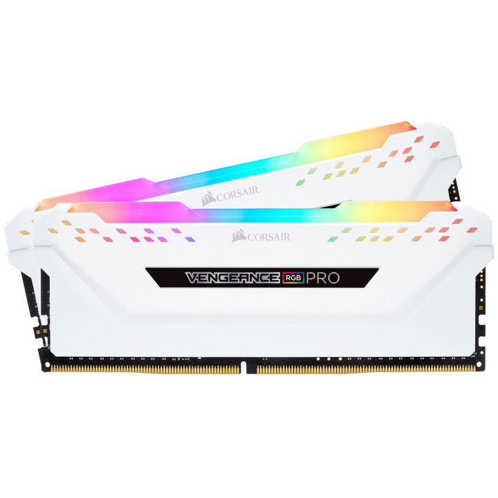 Memorie Vengeance RGB PRO White 16GB DDR4 3000MHz CL15 Dual Channel Kit