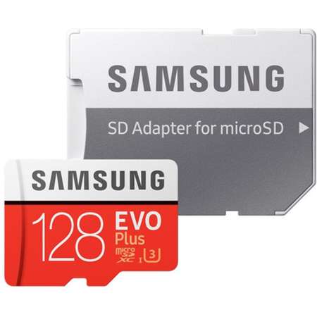 Card Memorie Samsung Micro SDXC Evo Plus 128GB + Adaptor
