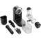 Storcator de fructe si legume prin presare la rece Philips HR1889/70 Recipient suc 1 litru Recipient pulpa 0.75 litri 150W Negru