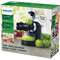 Storcator de fructe si legume prin presare la rece Philips HR1889/70 Recipient suc 1 litru Recipient pulpa 0.75 litri 150W Negru