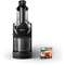 Storcator de fructe si legume prin presare la rece Philips HR1889/70 Recipient suc 1 litru Recipient pulpa 0.75 litri 150W Negru