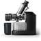 Storcator de fructe si legume prin presare la rece Philips HR1889/70 Recipient suc 1 litru Recipient pulpa 0.75 litri 150W Negru