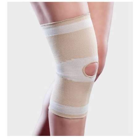 Suport elastic Anatomic Help 1502 pentru genunchi cu deschidere