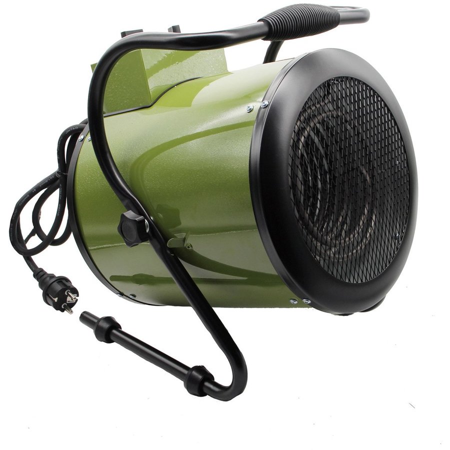 Aeroterma electrica portabila VITG009 3 trepte IPX4 Verde