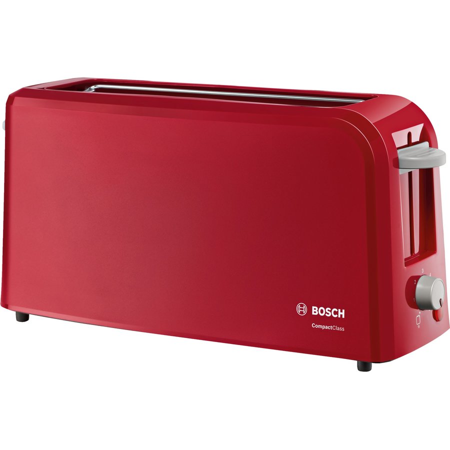 Prajitor de paine TAT3A004 2 felii Long Slot 980W Rosu
