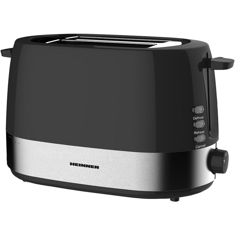 Prajitor de paine HTP-850BK 2 felii 850W Negru