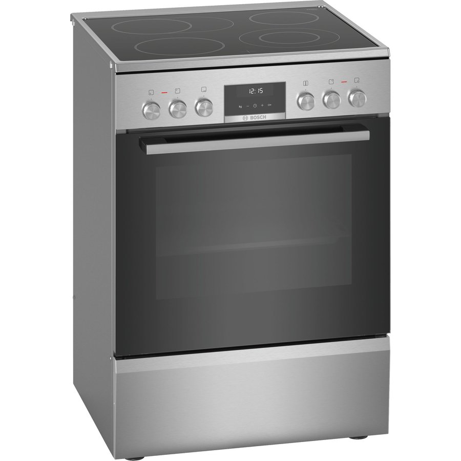 Aragaz electric HKS59D250 4 zone gatit Grill 60 cm Inox