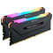 Memorie Corsair Vengeance RGB PRO Black 32GB DDR4 3600MHz CL18 Quad Channel Kit