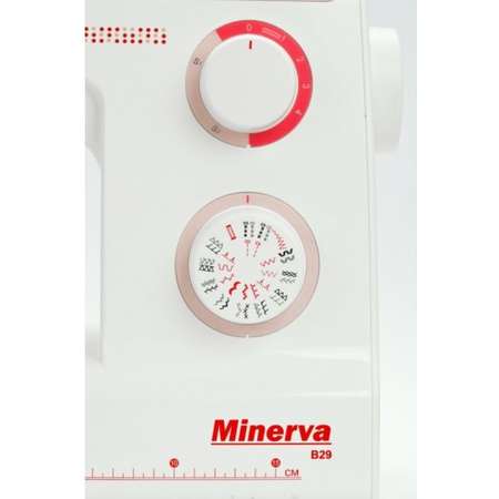 Masina de cusut electromecanica Minerva B29 29 programe 800 RPM Alb / Juice