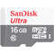 Card Sandisk Ultra Android microSDHC 16GB 80MB Clasa 10 UHS-I + Adaptor SD