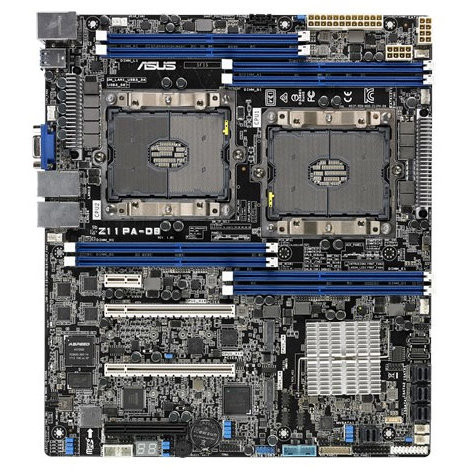 Placa de baza server Z11PA-D8 Intel 2 x LGA 3647 CEB