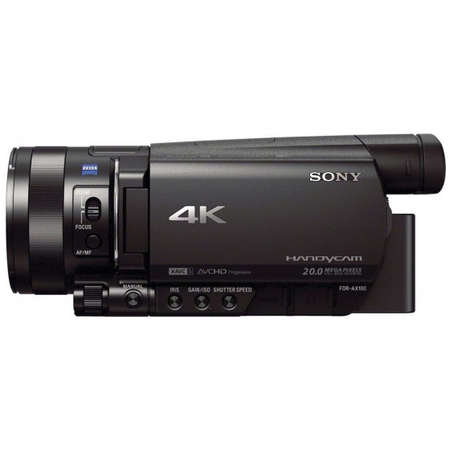 Camera video Sony FDR-AX100 4K Black