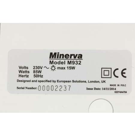 Masina de cusut Electromecanica Minerva M932 35 programe 800 RPM Alb