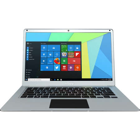 Laptop nJoy Ediam 14.1 inch FHD Intel Celeron N4000 4GB DDR4 32GB eMMC Windows 10 Home Silver