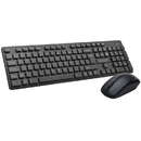 Kit Tastatura + Mouse Delux KA150UKIT 800 dpi USB Black