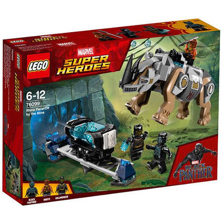 Set de constructie LEGO Marvel Super Heroes Rhino Face-Off